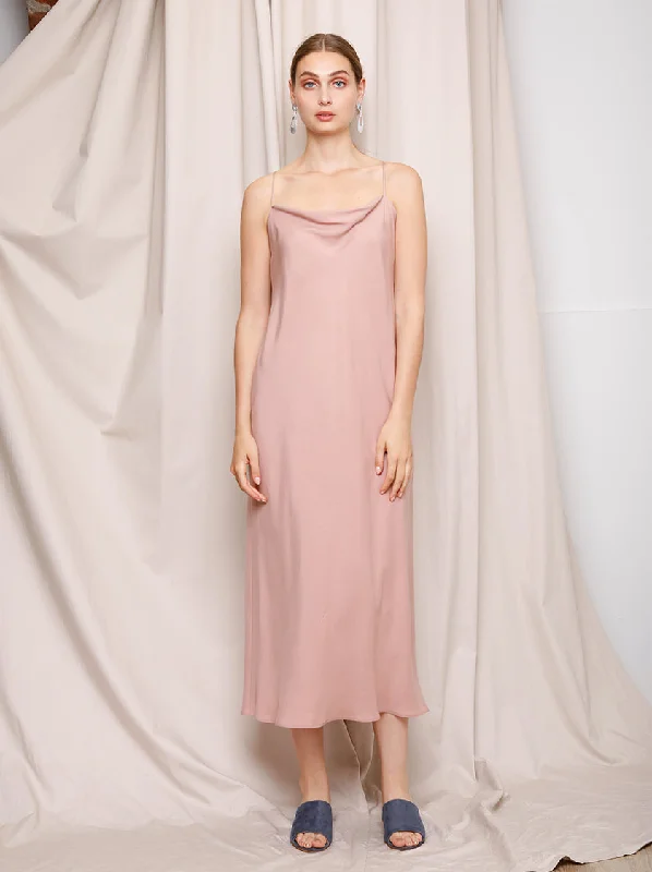 Hailey Slip Dress - Strawberry Sorbet