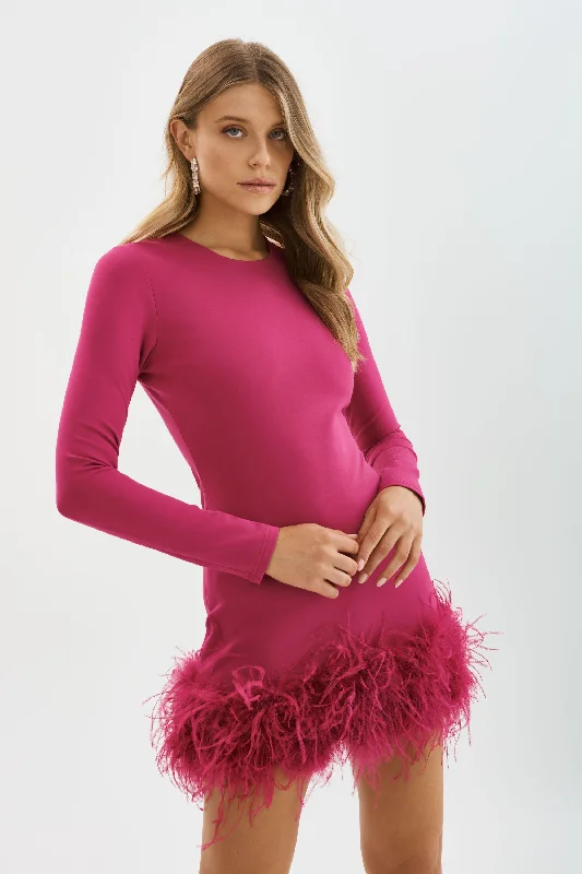 BAHIRA | Mini Dress Cozy Sweater Mini Dress