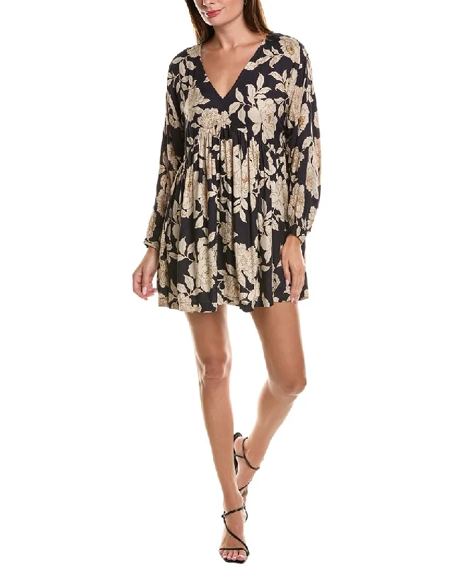 Saltwater Luxe Mini Dress Classic Black Mini Dress