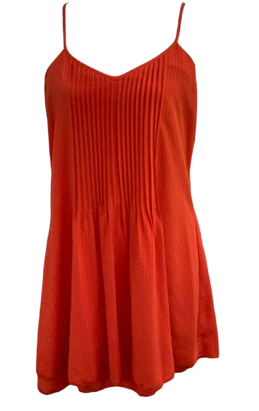 Sancturary Womens Slip Mini Dress Orange M Cozy Cotton Mini Dress