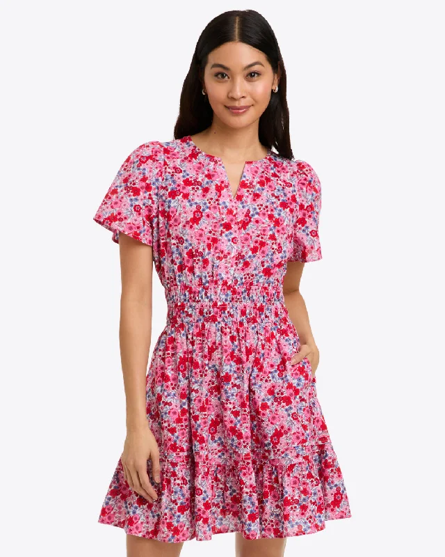 Wilson Mini Dress in Cotton Casual Mini Dress with Pockets