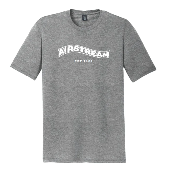 Airstream Vintage Wave Tri-Blend T-Shirt Print Jacquard Patchwork