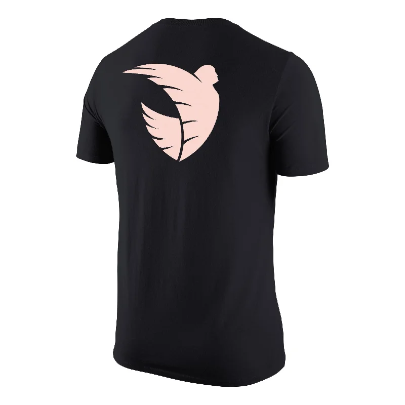 Angel City Nike Unisex Sol Rosa Emblem Black Short Sleeve T-Shirt Casual Formal Business