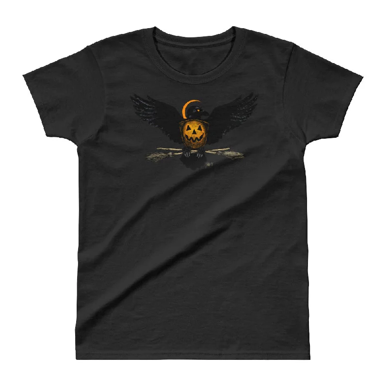 Halloween Eagle Ladies' T-shirt Layered Multi-layer Single Layer