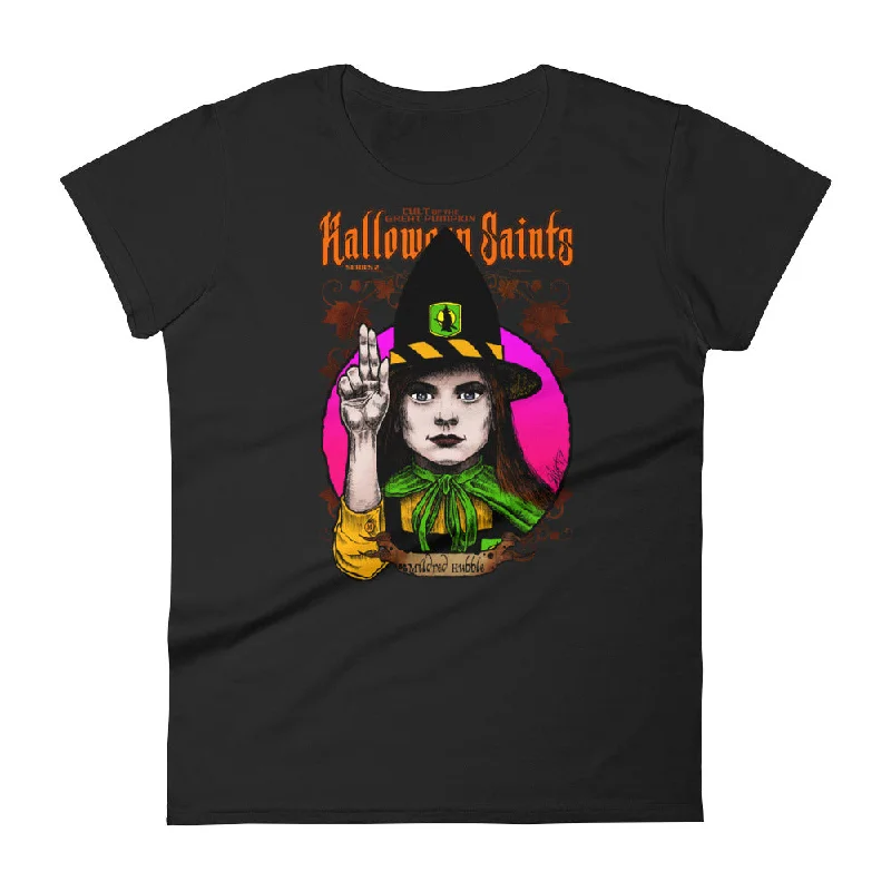 Halloween Saints Series 2 - Mildred Hubble Women's short sleeve t-shirt Elasticated Padded Insulated