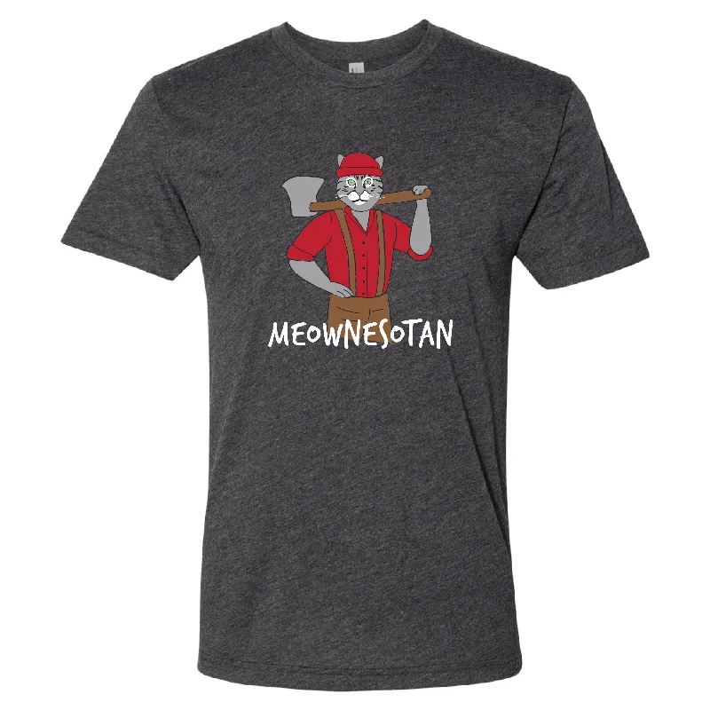 Meownesotan Minnesota T-Shirt Fashionable Trendy Casual