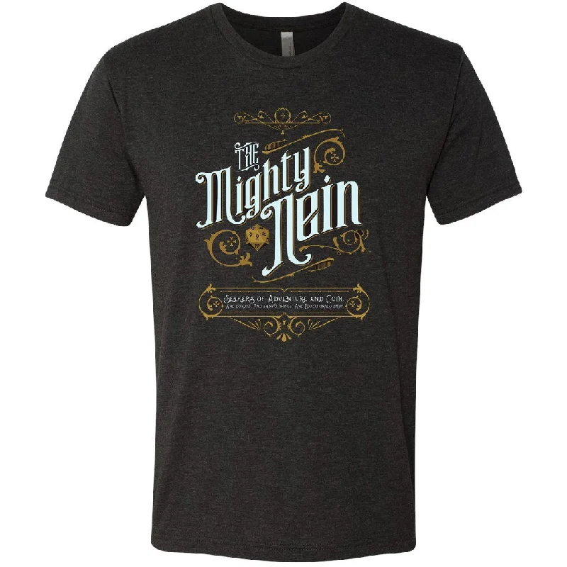 Critical Role Mighty Nein T-Shirt Houndstooth Herringbone Solid