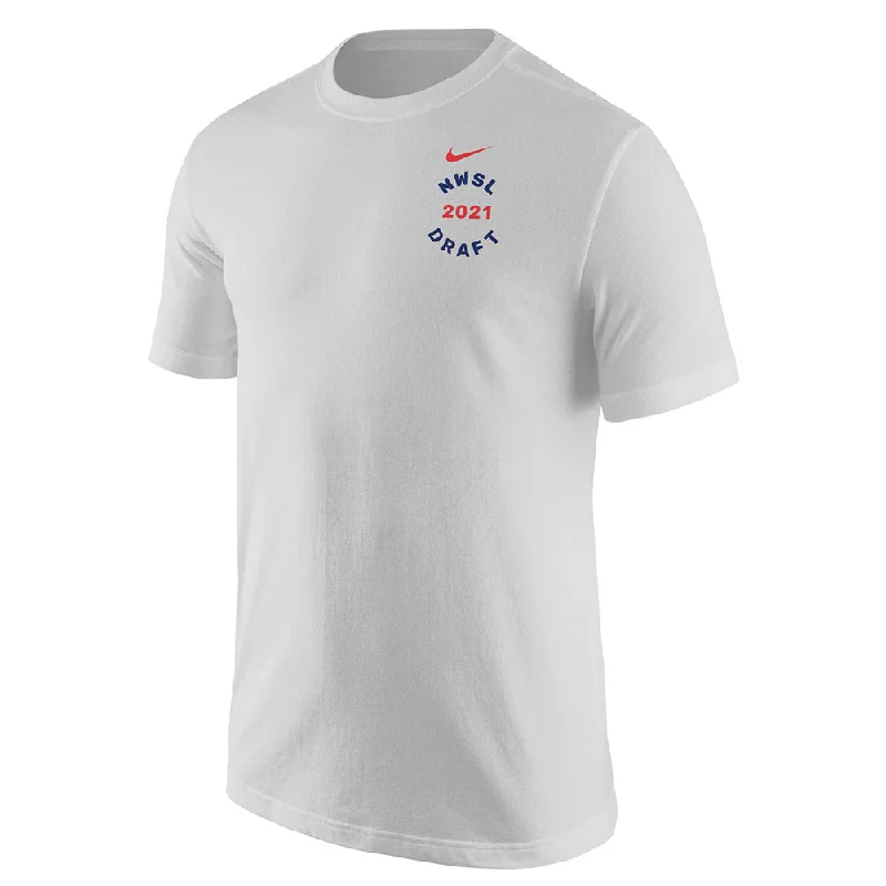 NWSL Short Sleeve Draft Tee Asymmetrical Pockets Print