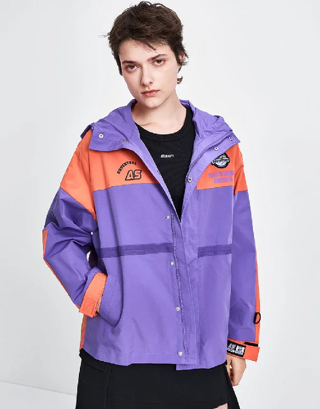 Hooded Oversized Jacket Anorak Shell Jacket Lightweight Jacket