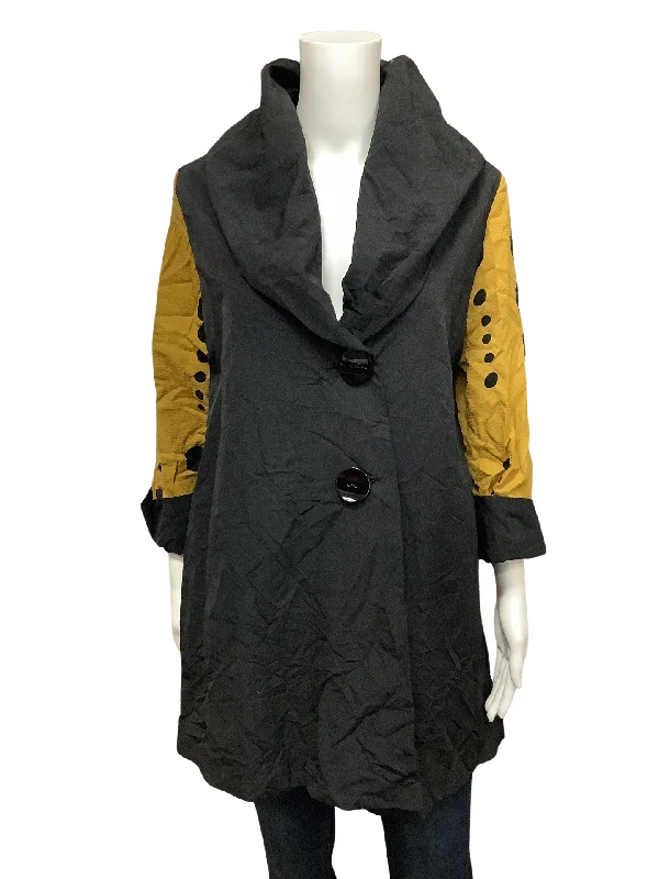 Moonlight Women's Jacket Black Size: S Wool Jacket Cashmere Jacket Tweed Jacket