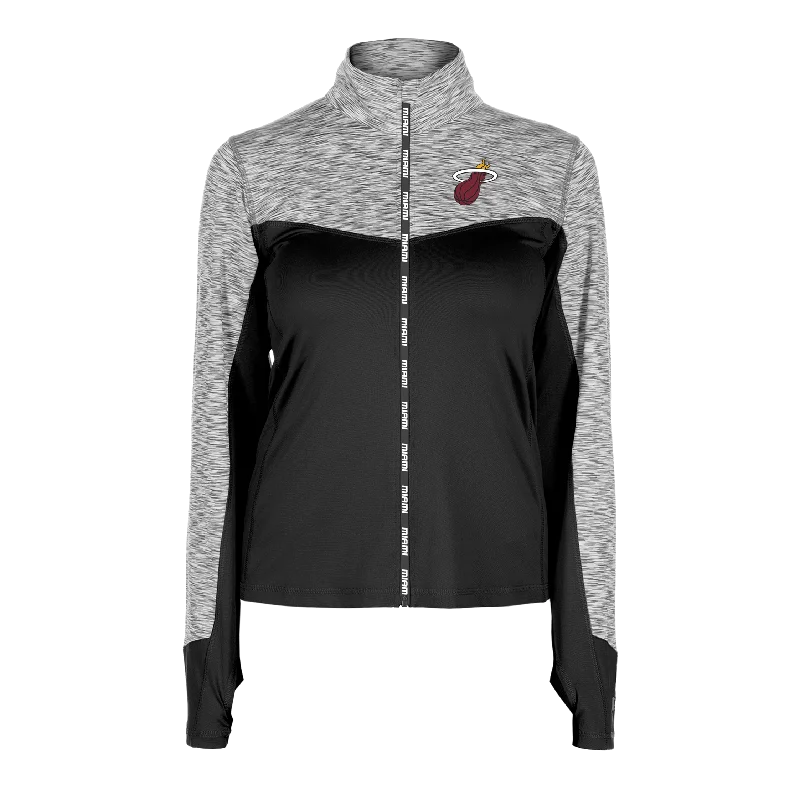 New Era Miami HEAT Colorblock Women's Jacket Cotton Jacket Linen Jacket Terry Jacket