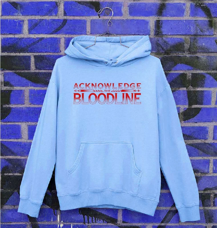 acknowledge the bloodline Unisex Hoodie for Men/Women Hoodie with Distressed Vintage Worn