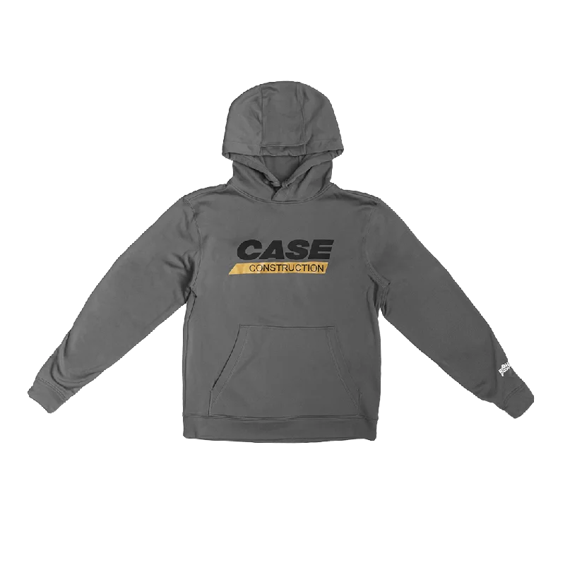 Case CE Hoodie Hoodie with Applique Textured Unique