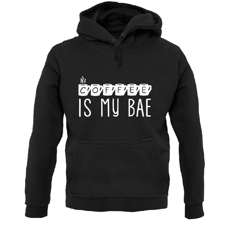 Coffee Is My Bae Unisex Hoodie Hoodie with Pocket Utility Practical