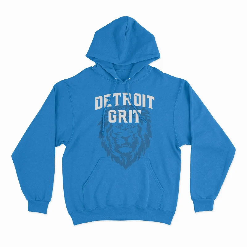 Detroit Grit - Unisex Hooded Sweatshirt Hoodie with Logo Branding Identity