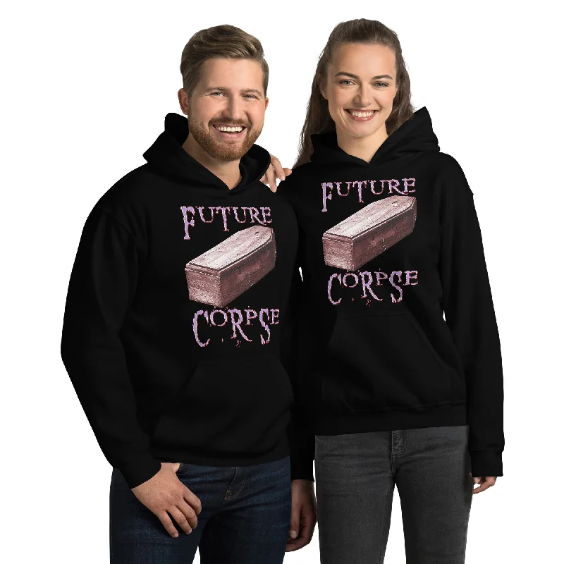 Future Corpse Toe Pincher Coffin Unisex Hoodie Sweatshirt Hoodie with Tie-Dye Psychedelic Retro