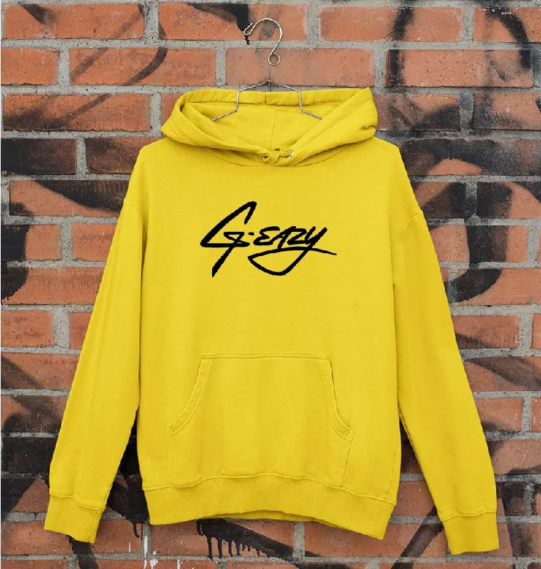 g-eazy Unisex Hoodie for Men/Women Hoodie with Zipper Placket Modern Functional