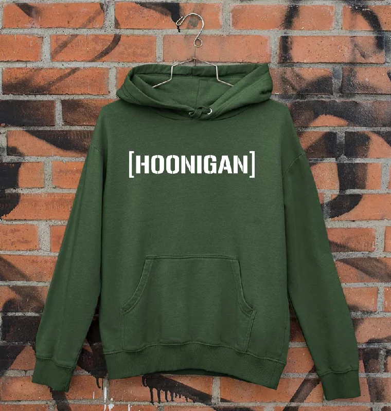 hoonigan Unisex Hoodie for Men/Women Hoodie with Back Slit Movement Comfort