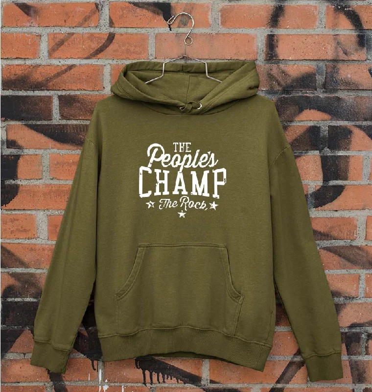 peoples champ Unisex Hoodie for Men/Women Hoodie with Ribbed Hem Stretchable Secure