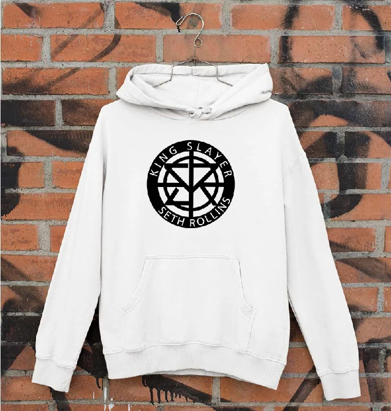 Seth Rollins Unisex Hoodie for Men/Women Hoodie with Exposed Zipper Edgy Industrial