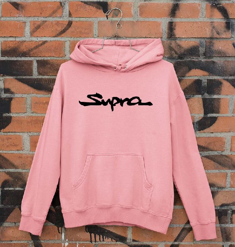 Supra Unisex Hoodie for Men/Women Hoodie with Snap Buttons Easy Quick