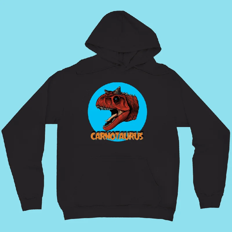 Women Carnotaurus Head Hoodie Hoodie with Magnetic Closure Innovative Modern