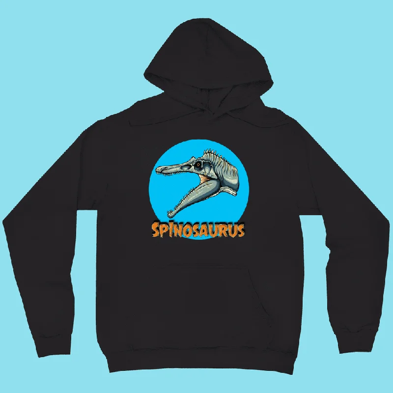 Women Spinosaurus Head Hoodie Hoodie with Drawcord Adjustable Secure