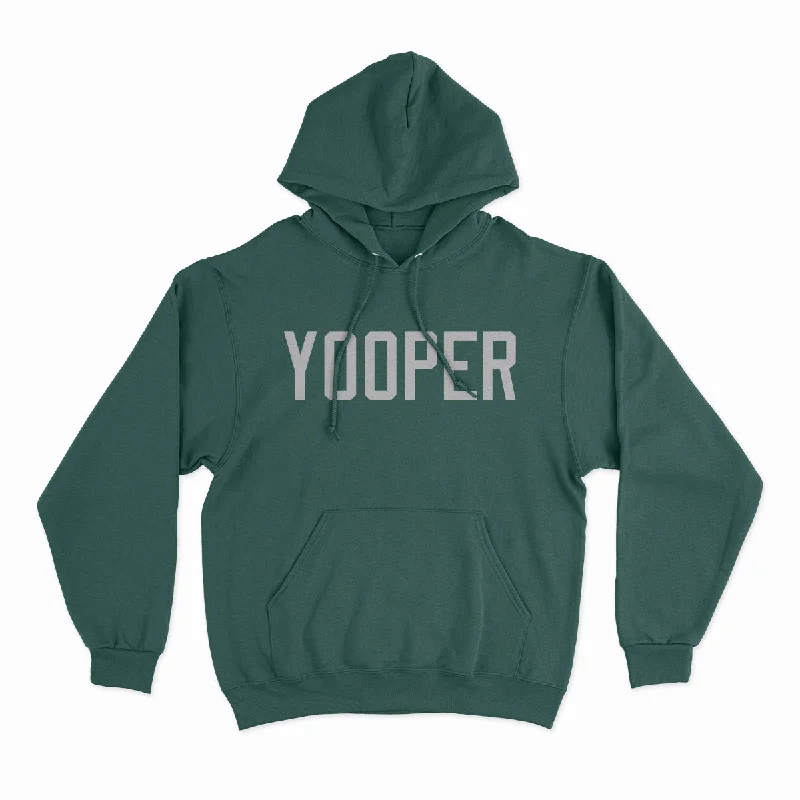 Yooper - Unisex Hooded Sweatshirt Hoodie with Print Artistic Unique