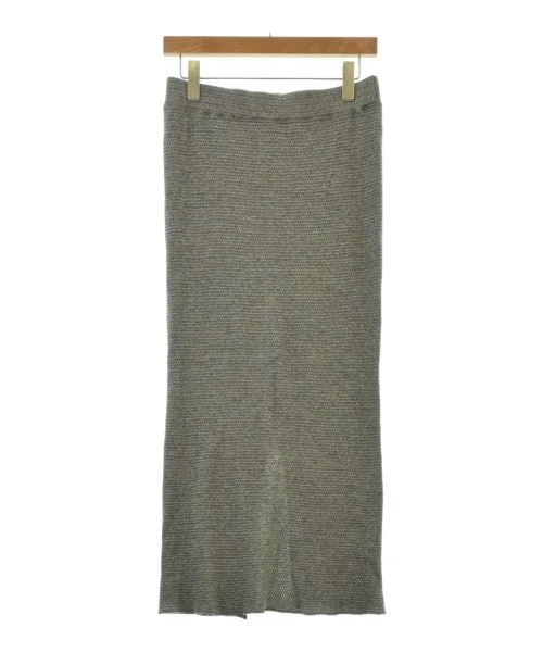 Plage Long/Maxi length skirts wool skirt thick