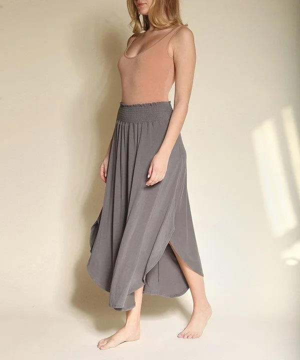 Bamboo maxi skirt NEW  *Online Only* a-line skirt cut