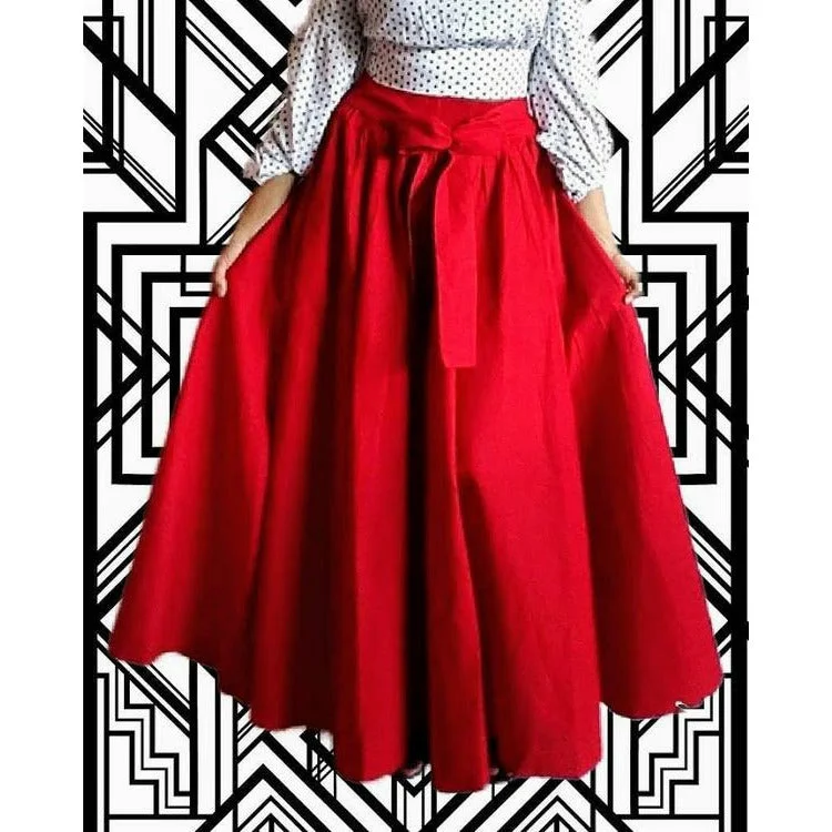 Solid Long Maxi Skirt w/ Headwrap - Blue, Tan, Red, Purple, Black, Fuschia, Pink, Maroon, Yellow chiffon skirt lightweight