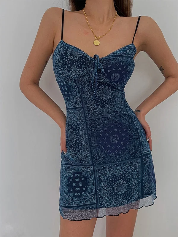 Printed Low Graceful Waist Cargo Jeans Trendy Pleated Waist Jeans