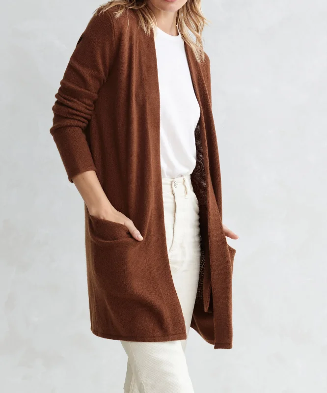 Cashmere Sweater Coat Oversized Loose Flowy