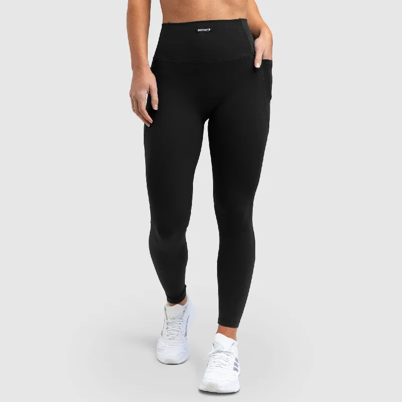 Desire Leggings - Black Trendy Black Mesh Leggings