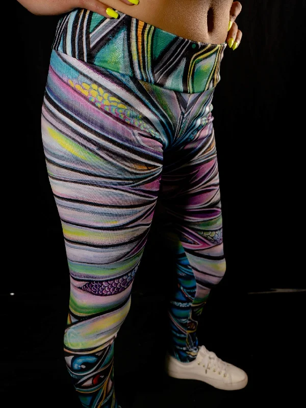 Eye Fly Leggings Stylish Athletic Wear Leggings