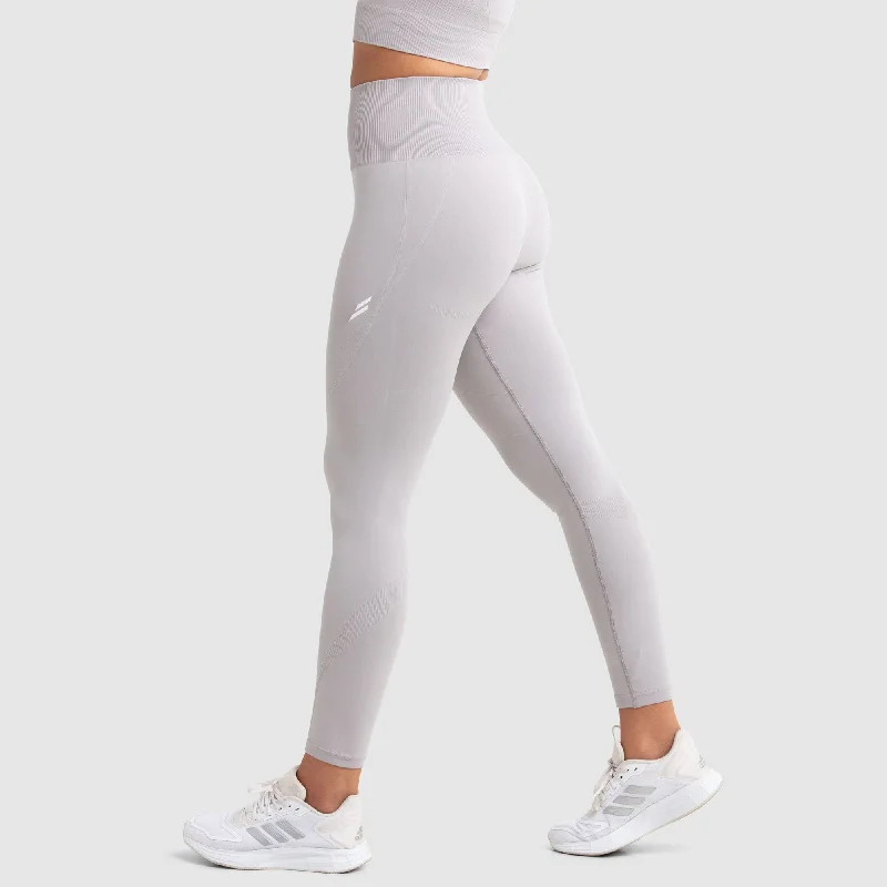 Hyperflex 2 Leggings - Light Grey Fashionable Quick-Dry Leggings