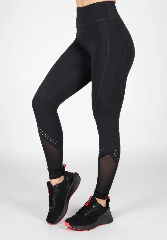 Joliet Legging - Black Trendy High-Compression Leggings