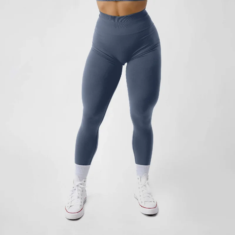 Legacy Leggings - Pale Blue Chic Smooth Fit Leggings