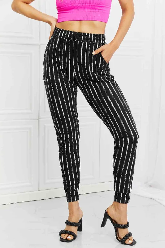 Leggings Depot Stay In Full Size Joggers Cozy Ribbed Leggings