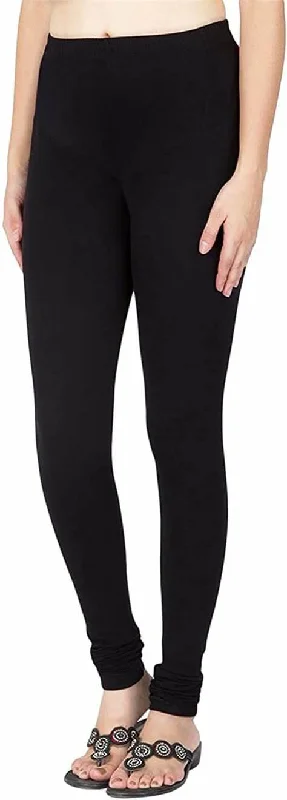 Lycra Leggings  Black free size upto XL Elegant Casual Fit Leggings