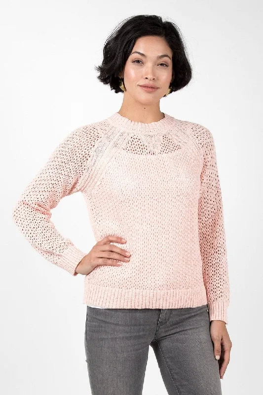 Organic Cotton Boucle Knit Sweater Lightweight Heavyweight Midweight