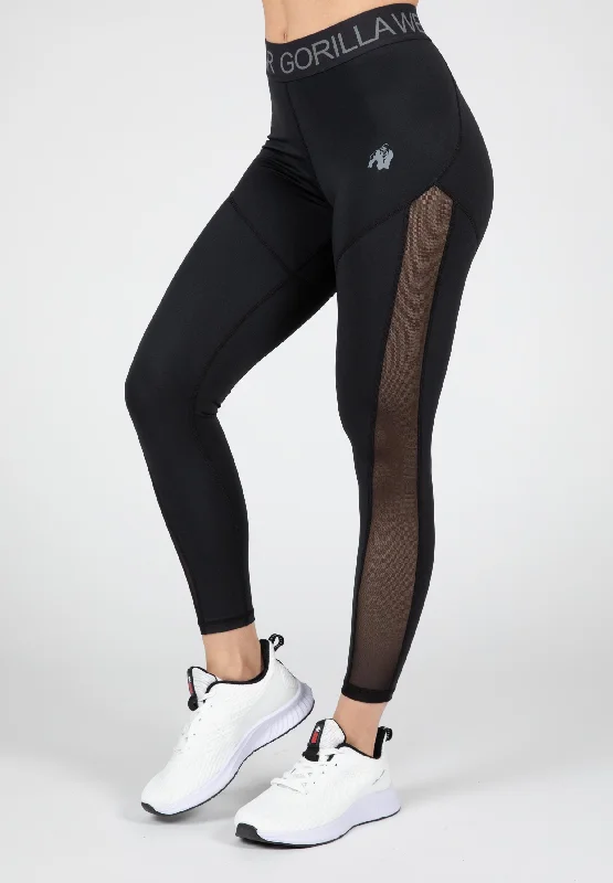 Osseo Legging - Black Trendy Sporty Compression Leggings