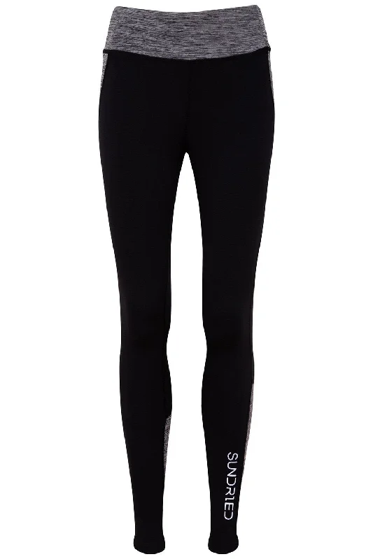 Sundried Elevate Women's Leggings Comfortable Wide-Band Leggings