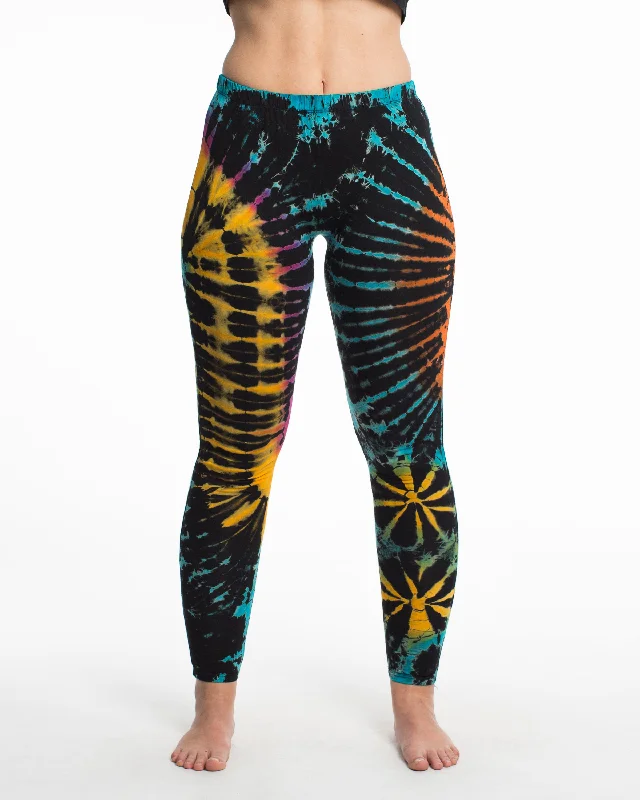 Womens Tie Dye Yoga Leggings Trendy Seamless Sports Leggings