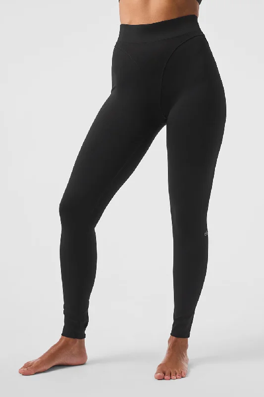 Airlift Extreme High-Waist Emphasize Legging - Black Fashionable Sports Leggings