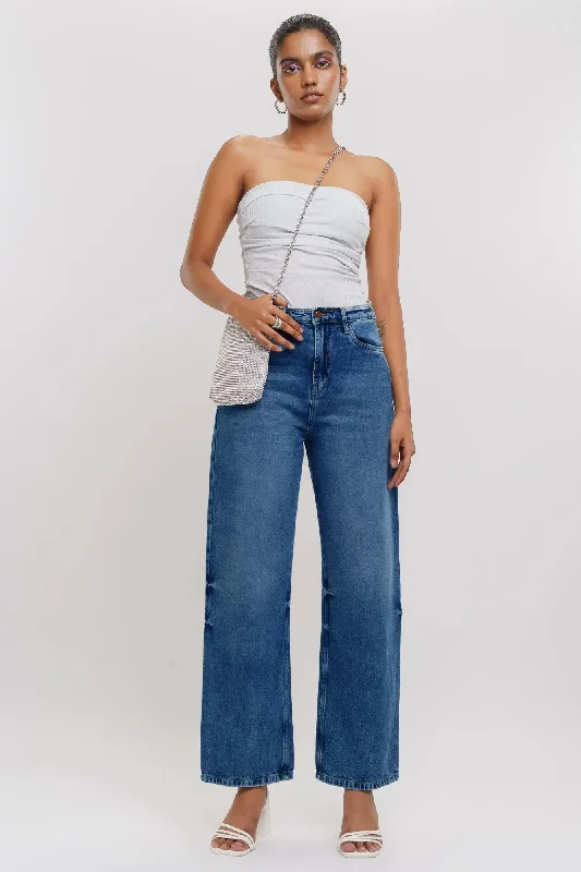 90's Good Straight Jeans Classic Slim Fit Jeans