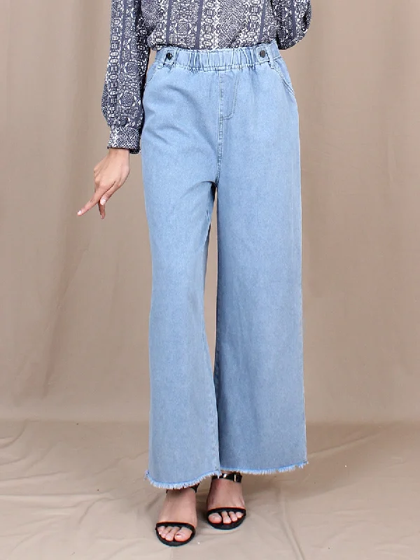 WIDE LEG STRAIGHT JEANS BP078 Stylish High-Waist Jeans