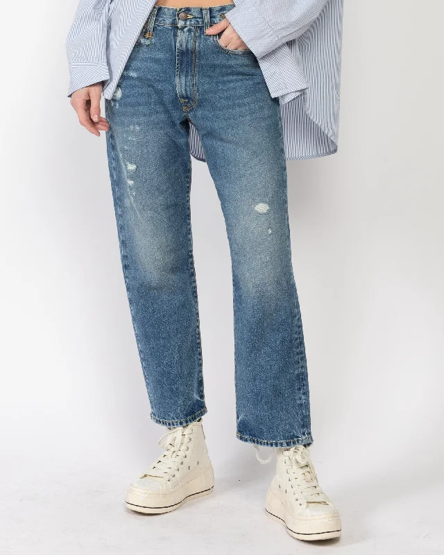 Boyfriend Jeans Casual Straight-Leg Jeans