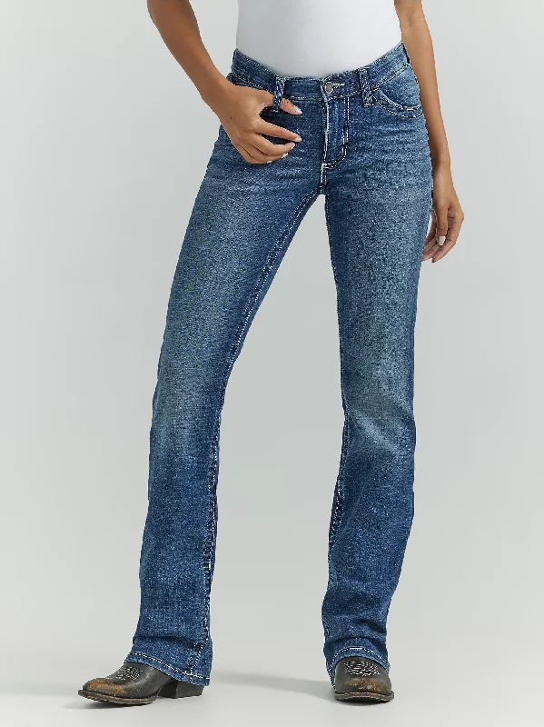 Wrangler® Women's Willow Ultimate Riding Jeans - Davis Trendy Flared Leg Jeans